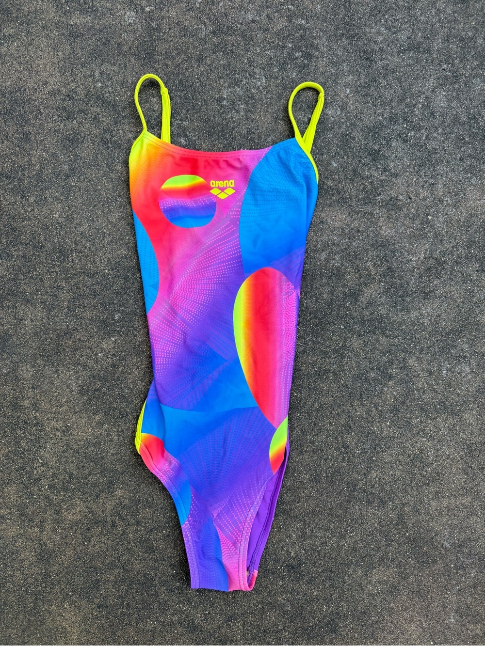 Arena Neon Multi-Color One-Piece Swimsuit for Women